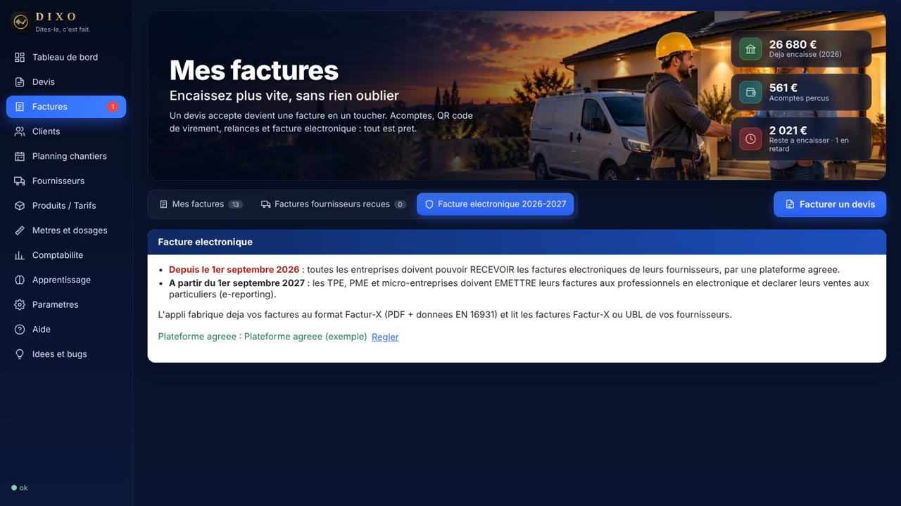 Facture électronique